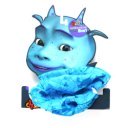 4 Fun Standard Kid többfunkciós gyermek csősál Blue Eye Kid