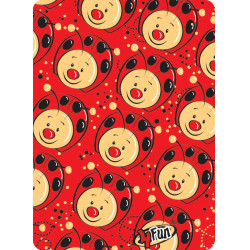 4 Fun Standard Kid többfunkciós gyermek csősál Ladybug