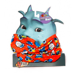 4 Fun Standard Kid többfunkciós gyermek csősál Owl Orange