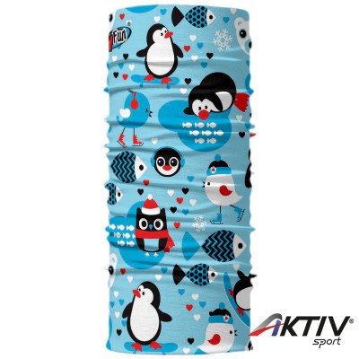 4 Fun Standard Kid többfunkciós gyermek csősál Winter Penguin