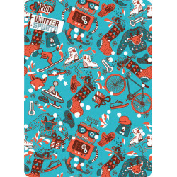 4 Fun Standard Kid többfunkciós gyermek csősál Christmas Ride