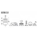 High Peak Alfena 3 sátor