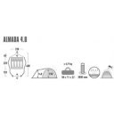 High Peak Almada 4 családi sátor