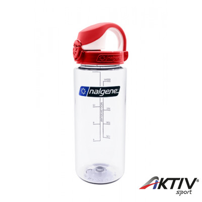 Nalgene Atlantis kulacs Clear w/Fire Red  Cap