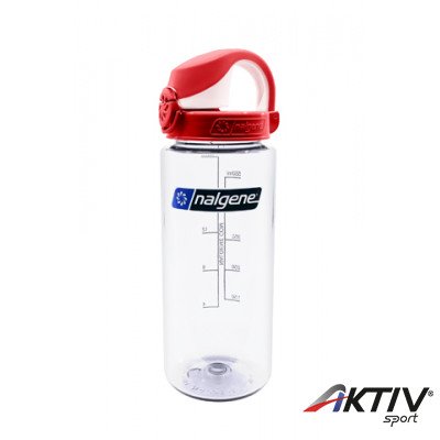 Nalgene Atlantis kulacs Clear w/Fire Red  Cap