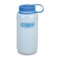 Nalgene Bootle HDPE 1 L széles nyílású műanyag palack white Nomadsport NALGENE