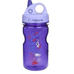 Nalgene Everyday Grip-n-Gulp gyerek italtartó palack purple/hoot Nomadsport NALGENE