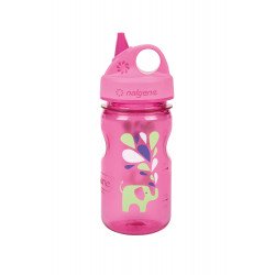 Nalgene Everyday Grip-n-Gulp gyerek italtartó palack pink/elephant Nomadsport NALGENE