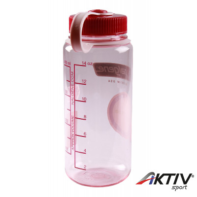 Nalgene Everyday nagynyílású 0,5 l-es italtartó palack clear pink