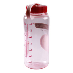 Nalgene Everyday nagynyílású 0,5 l-es italtartó palack clear pink Nomadsport NALGENE