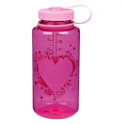 Nalgene Everyday nagynyílású 1l-es italtartó palack heart pink/pink Nomadsport NALGENE