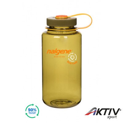 Nalgene Everyday nagynyílású 1l-es italtartó palack olive