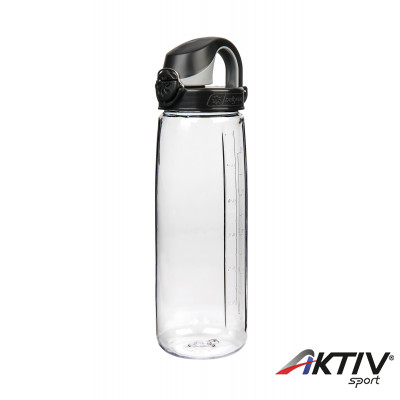 Nalgene Everyday OTF Bottle 0,7 l-es italtartó kulacs Clear bottle/Black closure