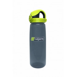 Nalgene Everyday OTF Bottle 0,7 l-es italtartó kulacs Charcoal with Lime Charcoal Nomadsport NALGENE