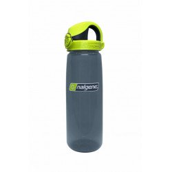 Nalgene Everyday OTF Bottle 0,7 l-es italtartó kulacs Charcoal with Lime Charcoal Nomadsport NALGENE