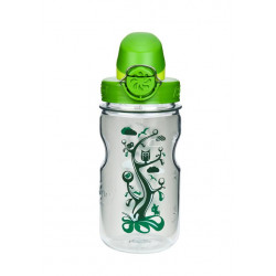 Nalgene Everyday OTF Kids gyermek italtartó palack clear woodland graphic/green Nomadsport NALGENE