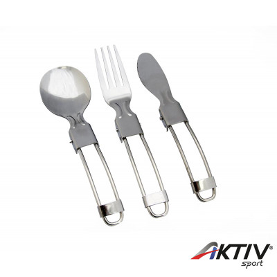 Rockland Folding cutlery set evőeszköz