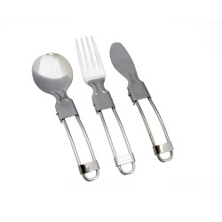 Rockland Folding cutlery set evőeszköz Nomadsport Rockland
