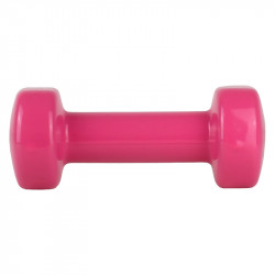 Kézisúlyzó vinyl Aktivsport 2 kg rózsaszín