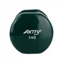 Kézisúlyzó vinyl Aktivsport 3 kg zöld
