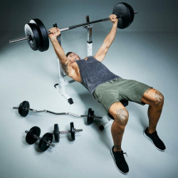 Multifunkcionális állítható pad fehér