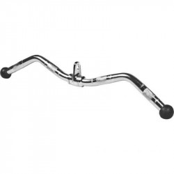 Hajlított tricepsz lehúzó rúd krómozott 75 cm BLACK WEEK Gorilla Sports