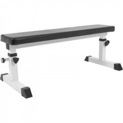 Egyenes pad fehér 105x50x41 cm BLACK WEEK Gorilla Sports