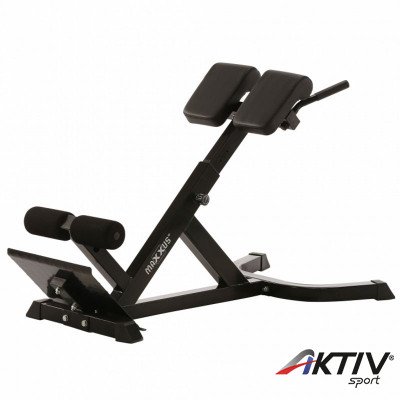 Hiperextenzíós pad Maxxus fekete