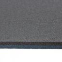 Szépséghibás fitnesz matrac pánttal PE 180x60x1 cm sötét kék-fekete