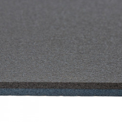 Szépséghibás fitnesz matrac pánttal PE 180x60x1 cm sötét kék-fekete