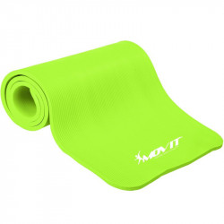 Szépséghibás fitnesz szőnyeg MOVIT 183x60x1 cm lime