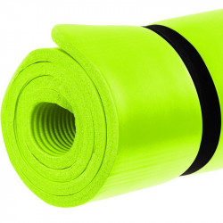 Szépséghibás fitnesz szőnyeg MOVIT 183x60x1 cm lime