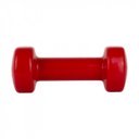 Kézisúlyzó vinyl Aktivsport 2 kg piros