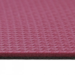 Jóga matrac 180x60x0,5 cm bordó