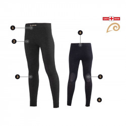 Lasting Waura női gyapjú hosszúnadrág aláöltözet 9090