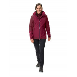 Vaude Elope 3in1 női kabát passion fruit