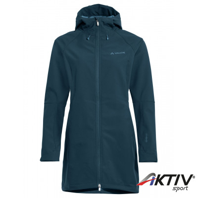 Vaude Skomer női softshell kabát dark sea