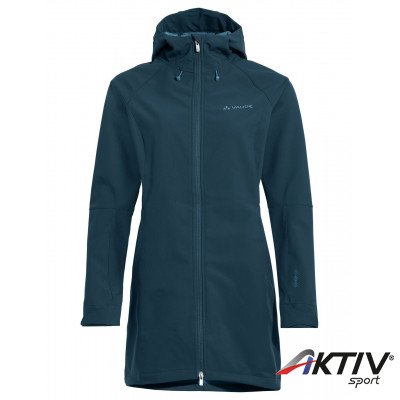 Vaude Skomer női softshell kabát dark sea