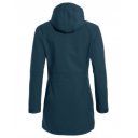 Vaude Skomer női softshell kabát dark sea