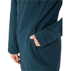 Vaude Skomer női softshell kabát dark sea