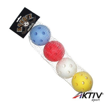 Floorball labda szett színes