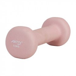 Súlyzó neoprén Aktivsport 0,5 kg rózsaszín BLACK WEEK Aktivsport