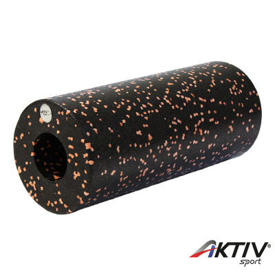Aktivsport masszázs henger sima felülettel 14x33 cm narancssárga