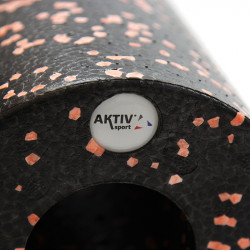 Aktivsport masszázs henger sima felülettel 14x33 cm narancssárga