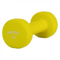 Súlyzó neoprén Aktivsport 1 kg sárga BLACK WEEK Aktivsport