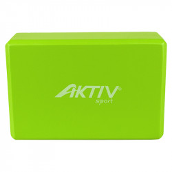 Aktivsport jóga tégla 23x15x7,5 cm zöld