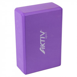 Aktivsport jóga tégla 23x15x7,5 cm lila
