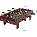 Csocsóasztal Mini Chelsea 70x37x25 cm sötét