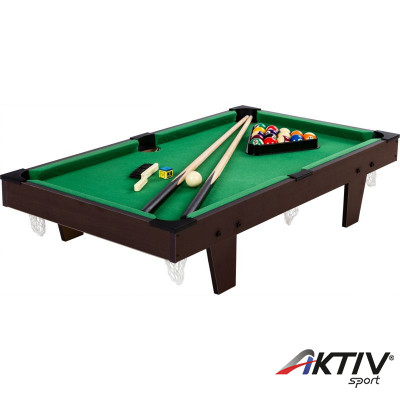 Biliárd asztal Mini Micro 92x52x19 cm sötét