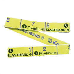 Gumihurok Sveltus Elastiband 10 kg sárga Fitness Sveltus